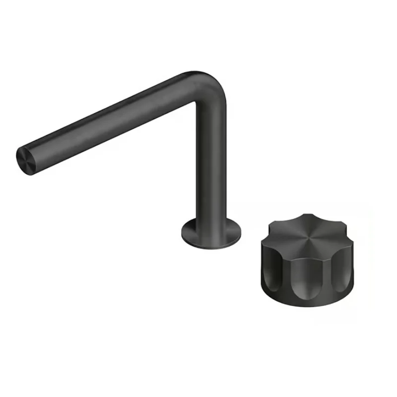 Смеситель для раковины, Quadro design, Modo, на раковину/столешницу, цвет-Black gold