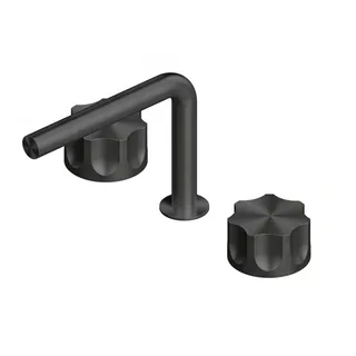 Смеситель для раковины, Quadro design, Modo, на раковину/столешницу, цвет-Black gold
