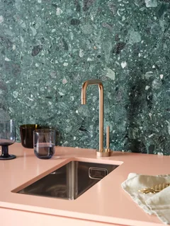 Кран для холодной воды, Dornbracht, Meta Square, цвет-шампань сатинированная (золото 22кт) — иконка