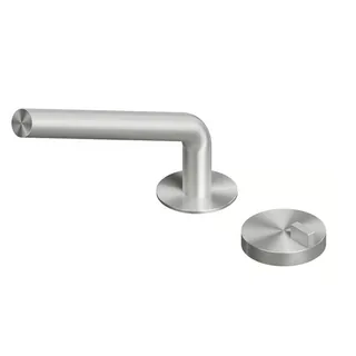 Смеситель для раковины, Quadro design, Q, на раковину/столешницу, цвет-Steel Brushed