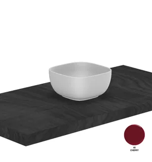 Раковина, Scarabeo, Glam, шгв 225*225*110, отверстия для смесителя-отсутствуют, цвет-Cherry — иконка