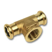 Тройник 42x1/2"x42 ВПр-ВР-ВПр бронза, 8130g