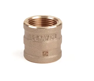 Муфта резьбовая, РЕХАУ, AURLINE, 3/4", ВВ, красная бронза RX+