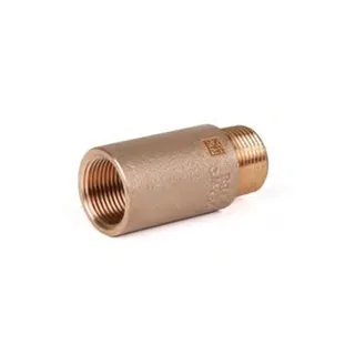 Удлинитель резьбовой, РЕХАУ, AURLINE, 1/2", НВ, 40 мм, красная бронза RX+