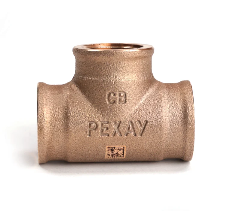 Тройник резьбовой, РЕХАУ, AURLINE, 1/2", ВВВ, красная бронза RX+