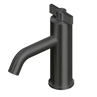 Смеситель для раковины, Quadro design, Valvola01, на раковину/столешницу, цвет-Black gold PVD