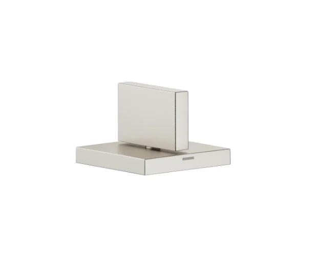 Вентиль, Dornbracht, MEM, запорный, горячий, 1/2", цвет-платина сатинированная