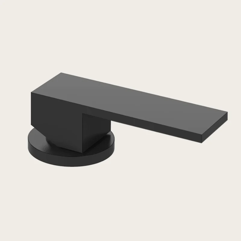 Рычаг удаленного управления, Gessi, Rettangolo, цвет-черный матовый