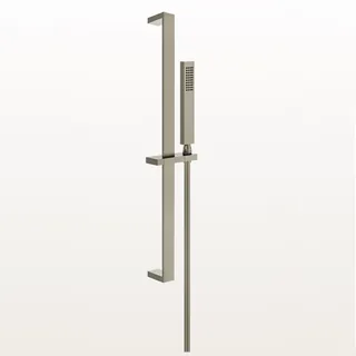 Душевой гарнитур, Gessi, Rettangolo shower, 35*15, цвет-Finox Brushed Nickel