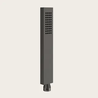 Ручной душ, Gessi, Rettangolo, 35, цвет-Black Metal Brushed PVD