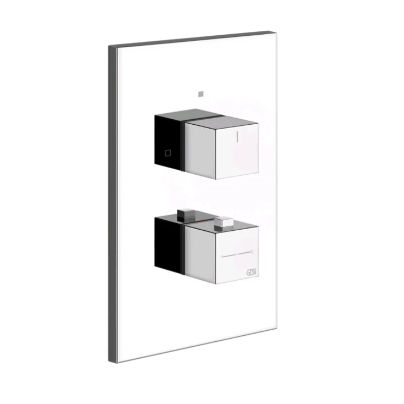 Смеситель для душа, Gessi, Rettangolo shower, на 1 потребитель, цвет-хром