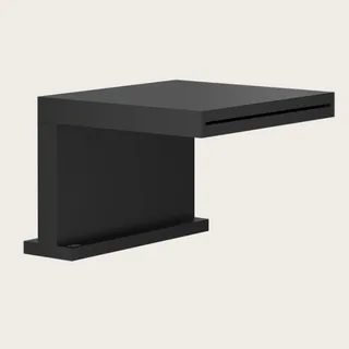 Излив, Gessi, Cascata, цвет-черный матовый