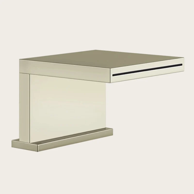 Излив, Gessi, Cascata, цвет-Nickel PVD