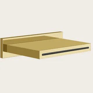 Излив, Gessi, Cascata, цвет-Gold PVD — иконка