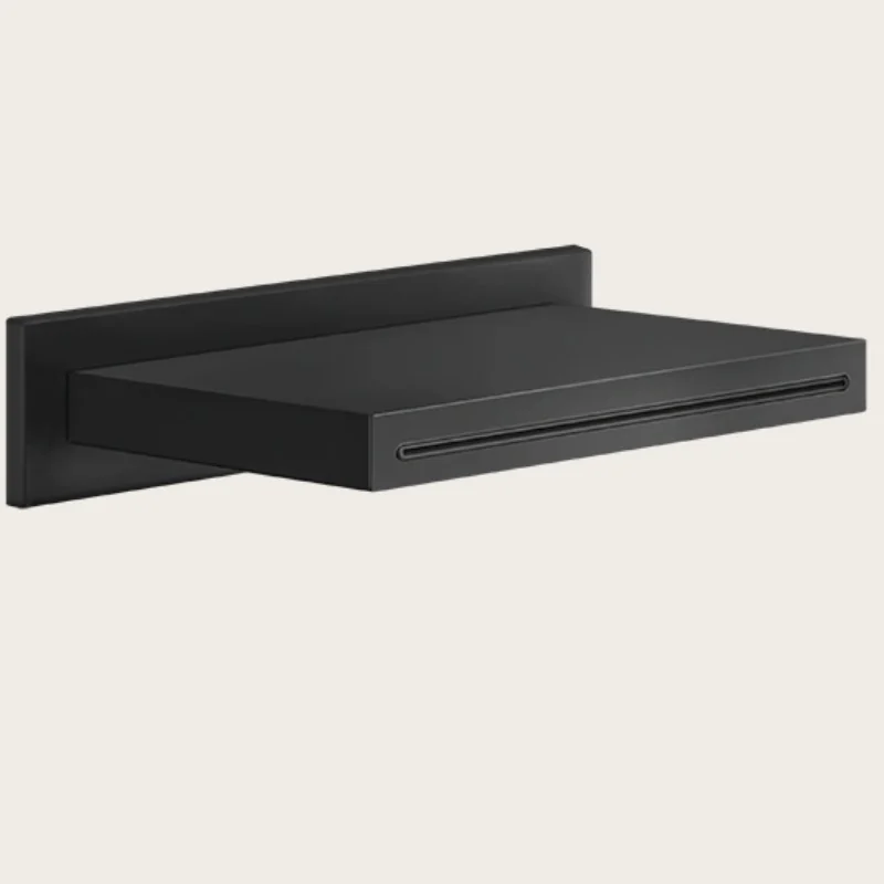 Излив, Gessi, Cascata, цвет-черный матовый