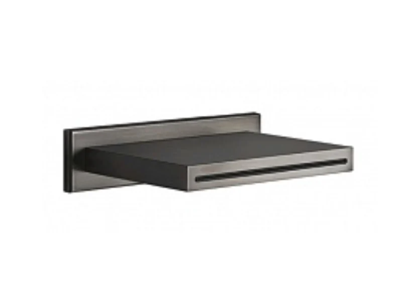 Излив, Gessi, Cascata, цвет-Black Metal Brushed PVD