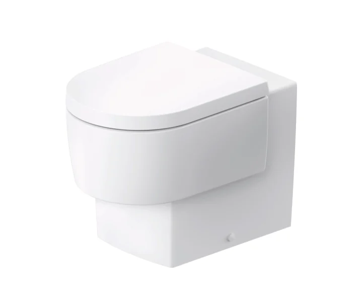 Унитаз, Duravit, Balcoon, приставной, шгв 370*540*360, DuraShield, цвет-белый матовый (Matt White, Bianco Opaco)