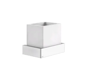 Стакан, Gessi, Rettangolo, шгв 140*95*117, цвет-Finox/белый