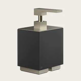 Дозатор для жидкого мыла, Gessi, Rettangolo, шгв 105*118*193, цвет дозатора-Finox Brushed Nickel