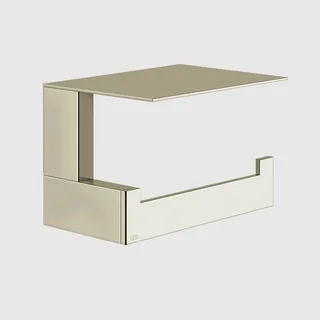 Бумагодержатель, Gessi, Rettangolo, шгв 155*100*97, цвет-Nickel PVD