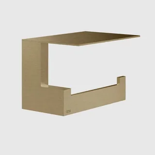 Бумагодержатель, Gessi, Rettangolo, шгв 155*100*97, цвет-Warm Bronze Br. PVD