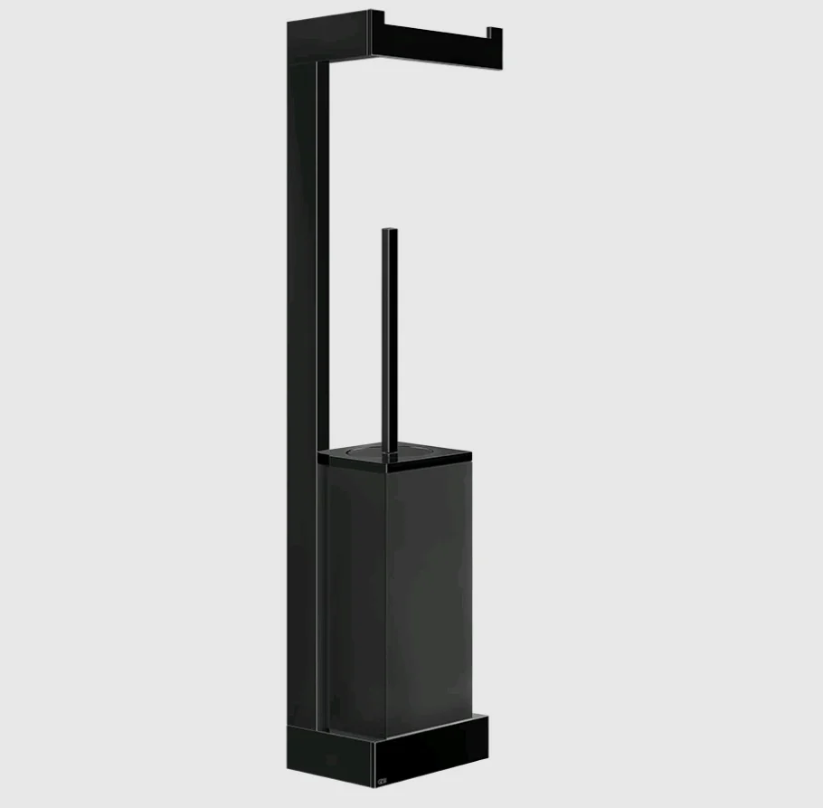 Бумагодержатель, Gessi, Rettangolo, шгв 155*95*600, цвет-Black Metal PVD