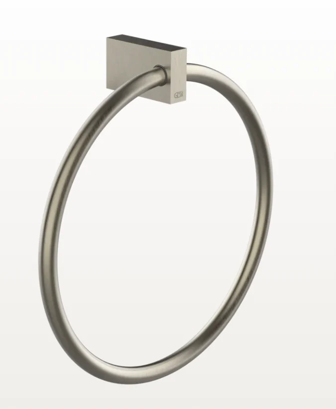 Полотенцедержатель, Gessi, Rettangolo, шгв 222*60*234, цвет-Finox Brushed Nickel