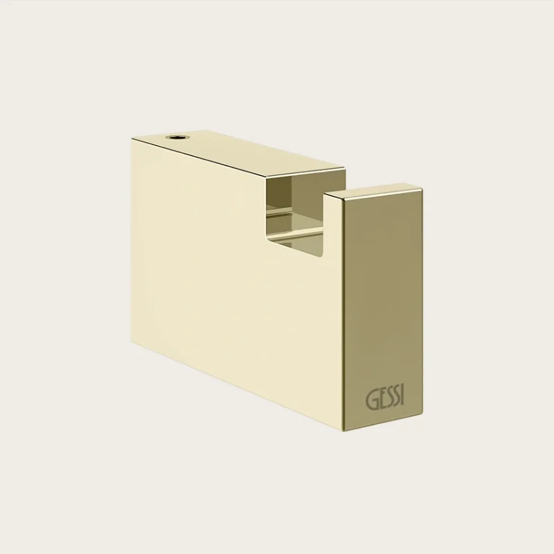 Крючок, Gessi, Rettangolo, шгв 15*60*35, цвет-Brass PVD
