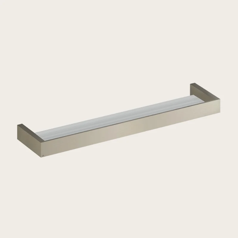 Полка, Gessi, Rettangolo, шгв 615*120*35, цвет-Finox Brushed Nickel