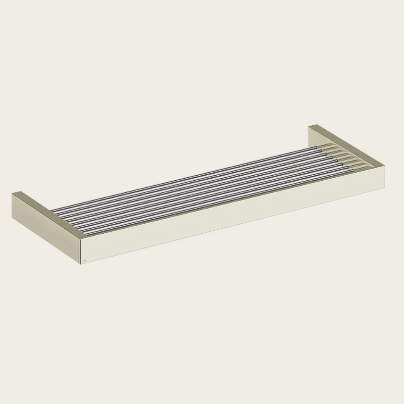 Полочка для душевых полотенец, Gessi, Rettangolo, цвет-Nickel PVD