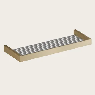 Полочка для душевых полотенец, Gessi, Rettangolo, цвет-Warm Bronze Brushed PVD
