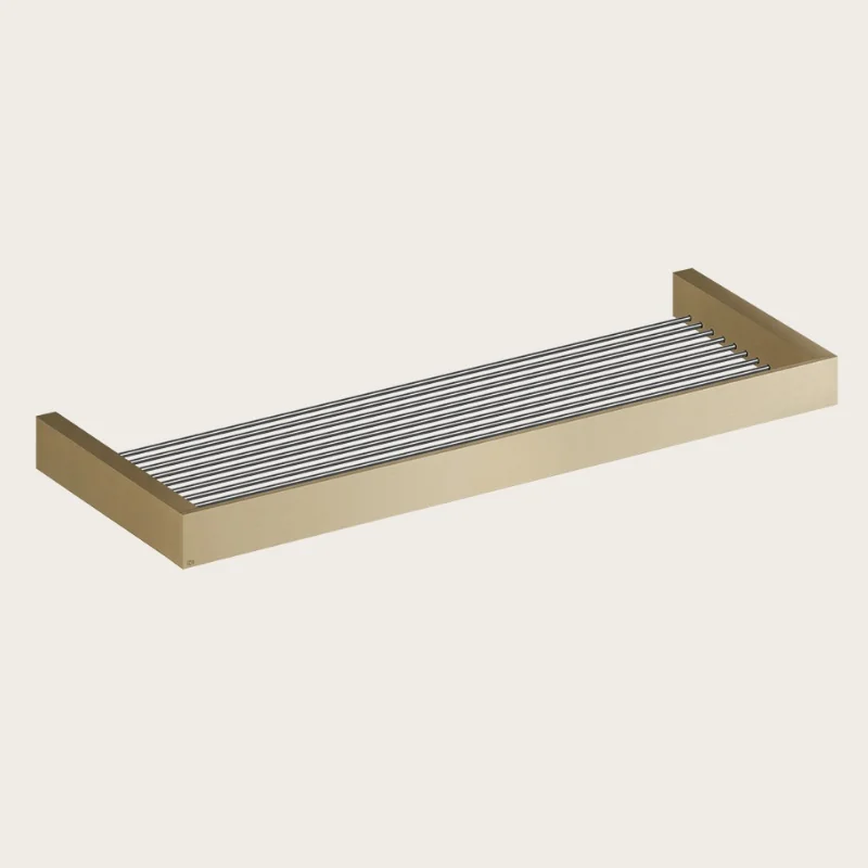 Полочка для душевых полотенец, Gessi, Rettangolo, цвет-Warm Bronze Brushed PVD