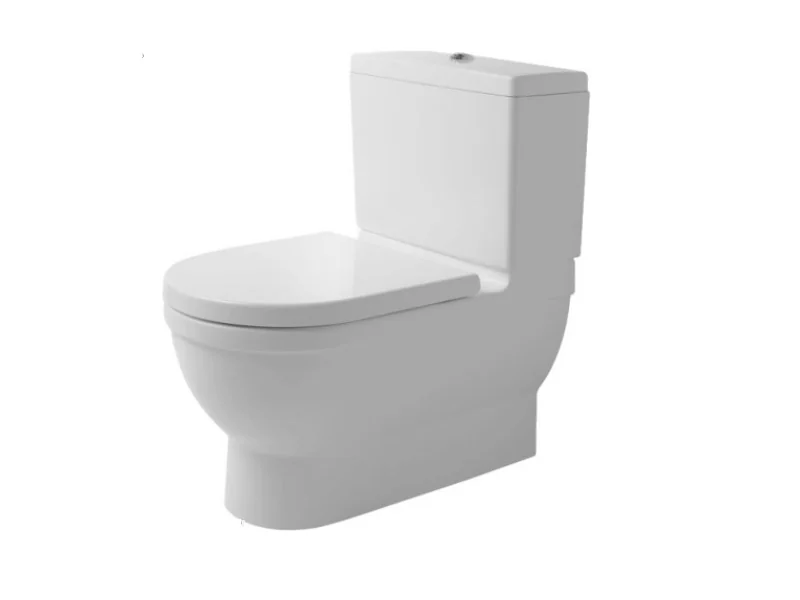 Унитаз, Duravit, Starck 3, напольный, шгв 420*740*400, цвет-белый
