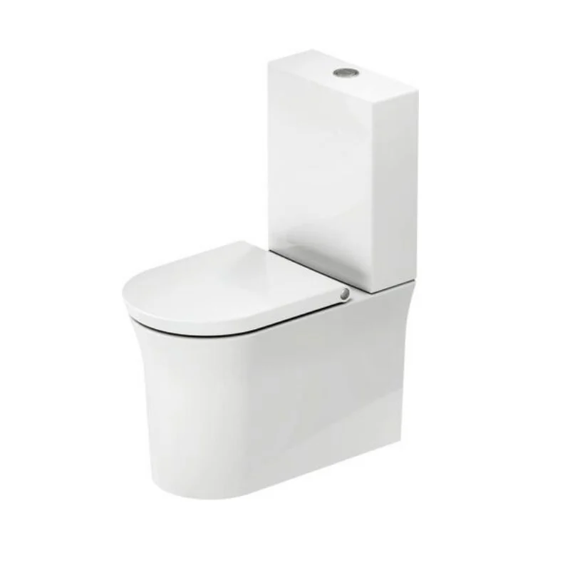 Унитаз, Duravit, White Tulip, напольный, шгв 360*650*420, HygieneGlaze, цвет-белый