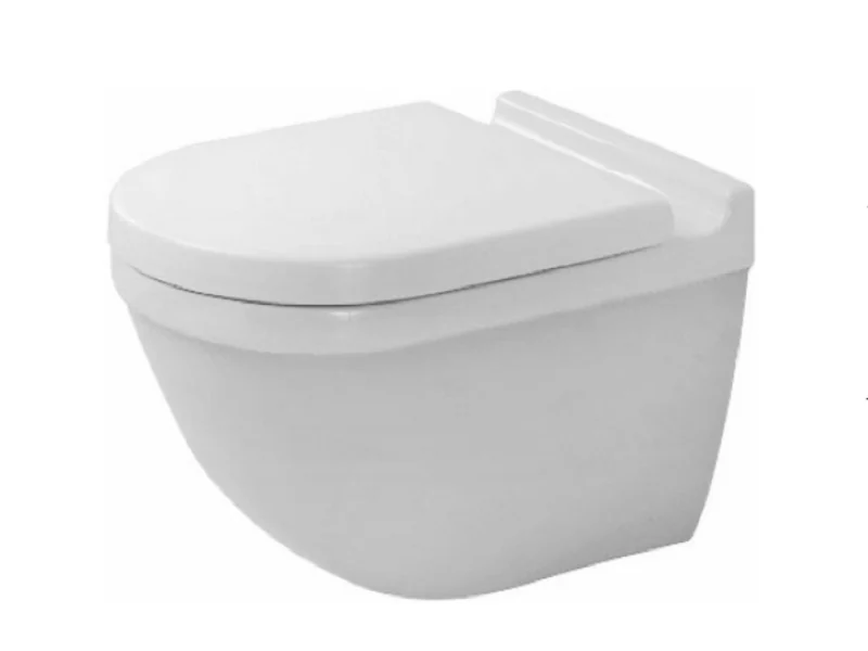 Унитаз, Duravit, Starck 3, подвесной, шгв 360*540*340, HygieneGlaze, цвет-белый