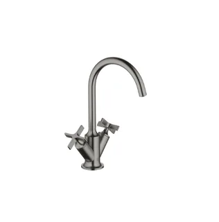 Смеситель для раковины, Dornbracht, Vaia, на раковину/столешницу, цвет-Dark Platinum сатинированная