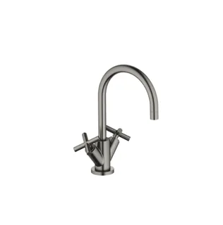 Смеситель для раковины, Dornbracht, Tara, цвет-Dark Platinum сатинированная