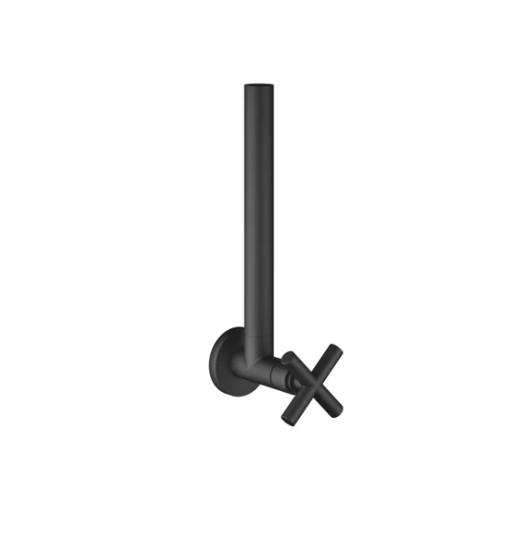 Вентиль, Dornbracht, Tara, запорный, 1/2", цвет-черный матовый