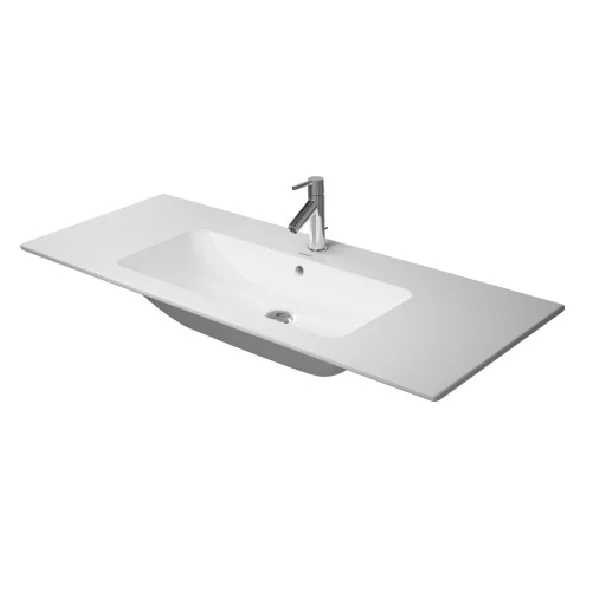 Раковина, Duravit, ME by Starck, шгв 1230*490*180, отверстия для смесителя-1, цвет-белый