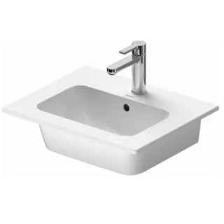 Раковина, Duravit, ME by Starck, шгв 530*430*180, отверстия для смесителя-отсутствуют, цвет-белый