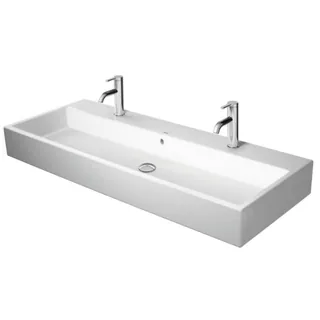 Раковина, Duravit, Vero Air, шгв 1200*470*165, шлифованный, отверстия для смесителя-2, цвет-белый
