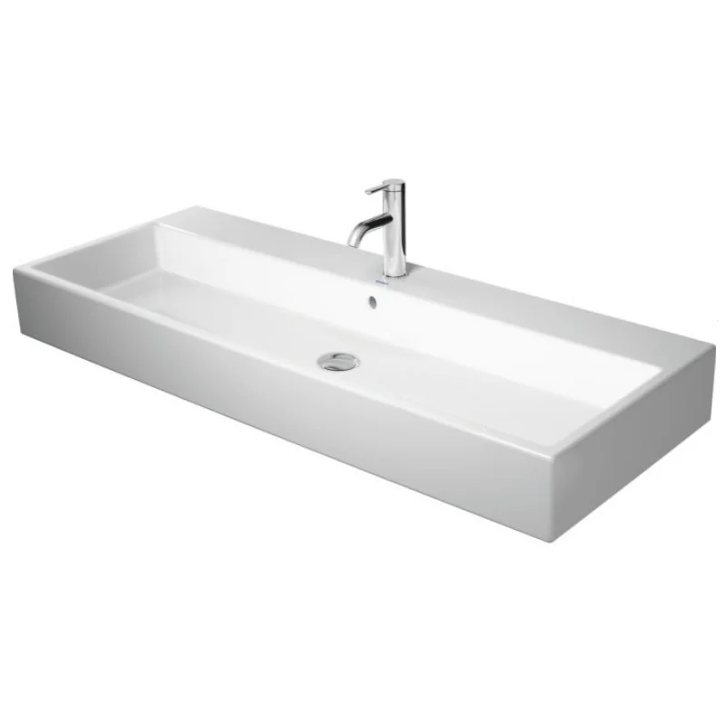 Раковина, Duravit, Vero Air, шгв 1200*470*165, шлифованная, отверстия для смесителя-1, цвет-белый