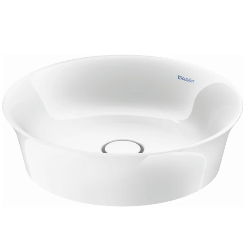 Раковина, Duravit, White Tulip, шгв 430*430*120, отверстия для смесителя-отсутствуют, цвет-белый