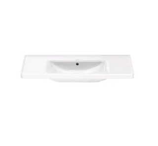 Раковина, Duravit, D-Neo, шгв 1005*480*170, отверстия для смесителя-отсутствуют, цвет-белый — иконка