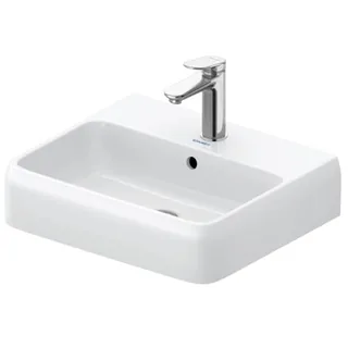Раковина, Duravit, Qatego, шгв 500*420*155, отверстия для смесителя-1, цвет-белый