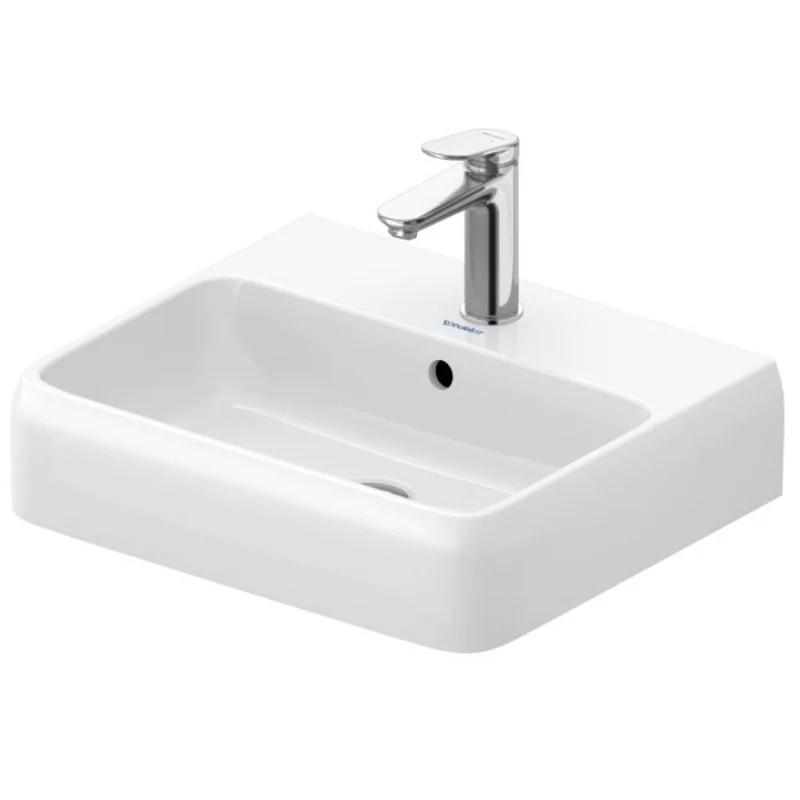 Раковина, Duravit, Qatego, шгв 500*420*155, отверстия для смесителя-1, цвет-белый