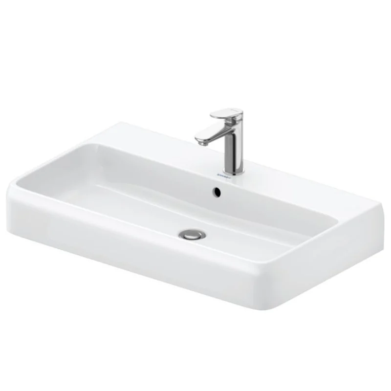 Раковина, Duravit, Qatego, шгв 800*470*155, отверстия для смесителя-1, цвет-белый