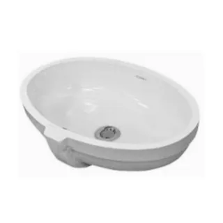 Раковина, Duravit, Jelsa, шгв 505*365*160, отверстия для смесителя-отсутствуют, цвет-белый