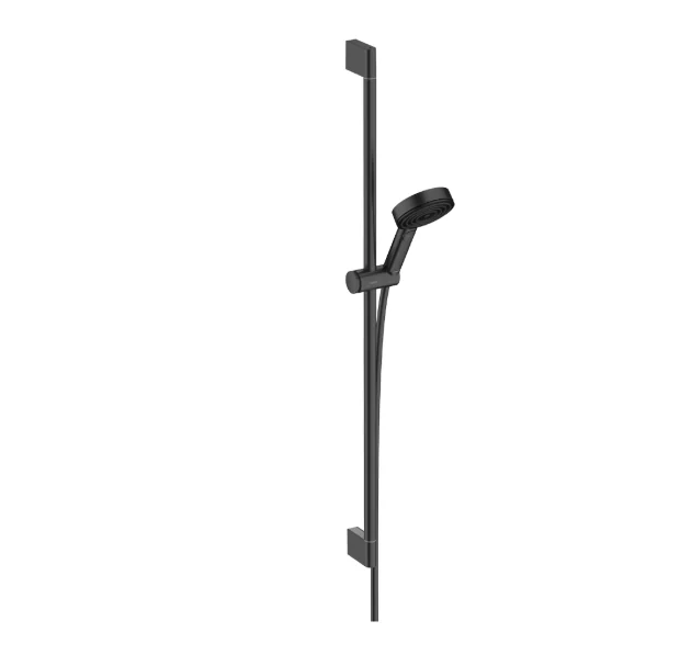 Душевой гарнитур, Hansgrohe, Pulsify Select S, 105, цвет-черный матовый