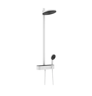 Душевая стойка, Hansgrohe, Pulsify S, цвет-белый матовый